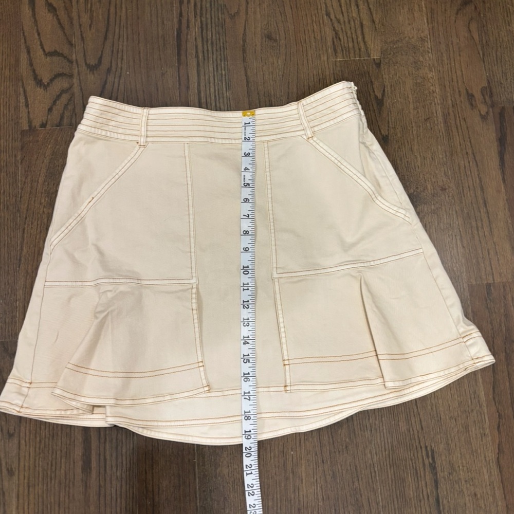 Anthropologie Pilcro Kick Flare Mini Skirt by Pilcro, NWT - Picture 9 of 9